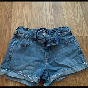 High waisted jean shorts!!!